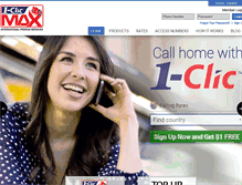 Tablet Screenshot of 1clicmax.com